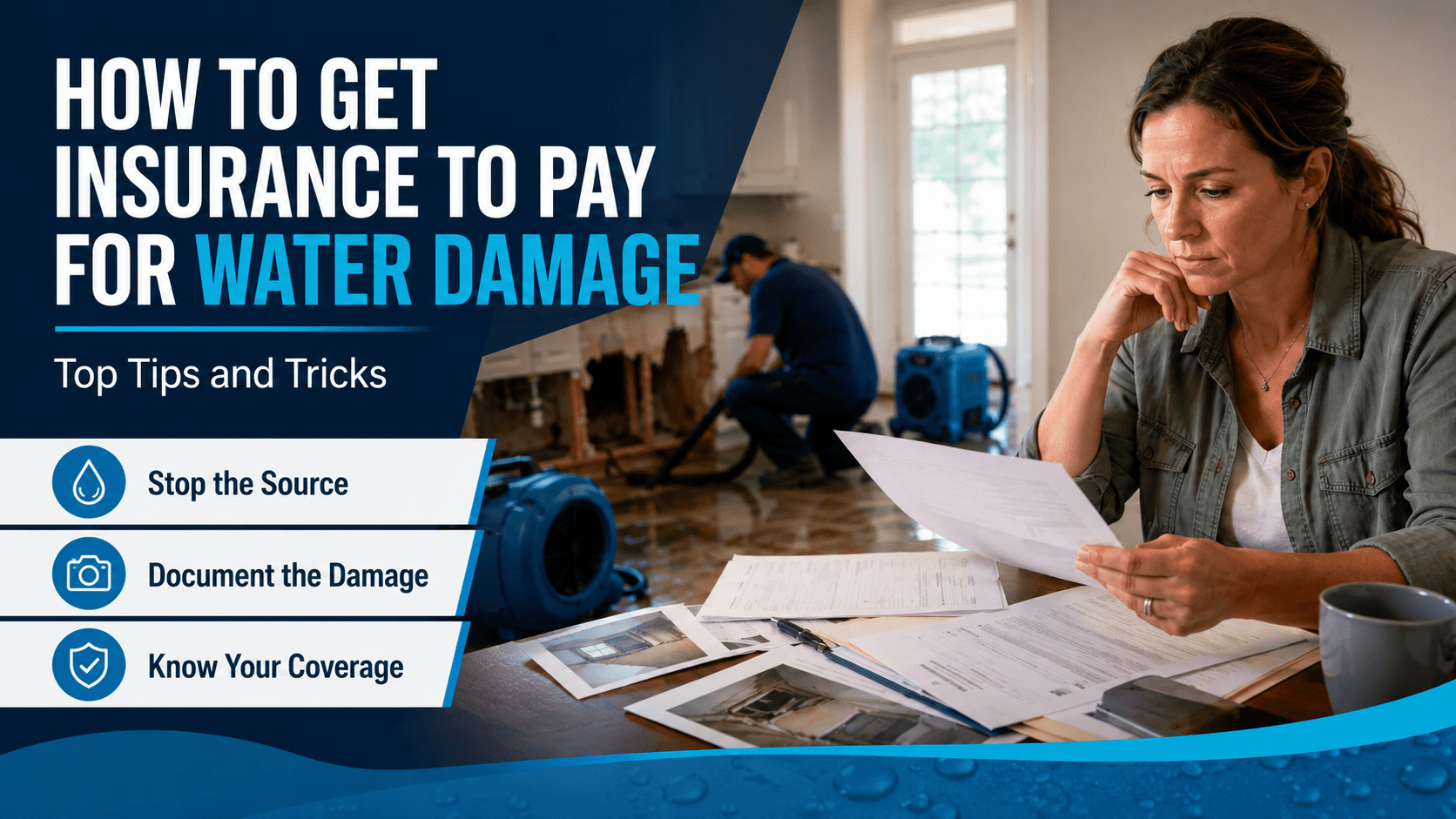 How to Get Insurance to Pay for Water Damage Tips and Tricks