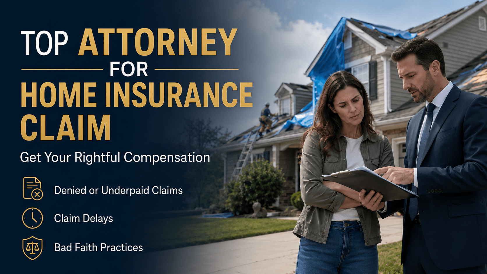 Why an Attorney for Your Home Insurance Claim Makes the Difference