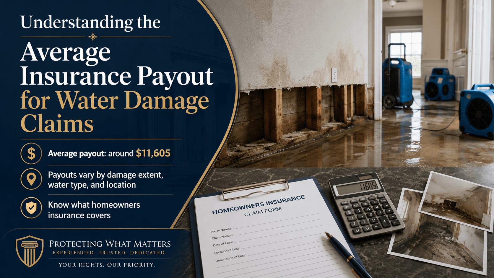 What Is the Average Insurance Payout for Water Damage?
