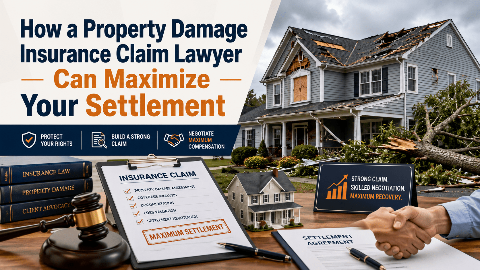 How a Property Damage Insurance Claim Lawyer Can Maximize Your Settlement
